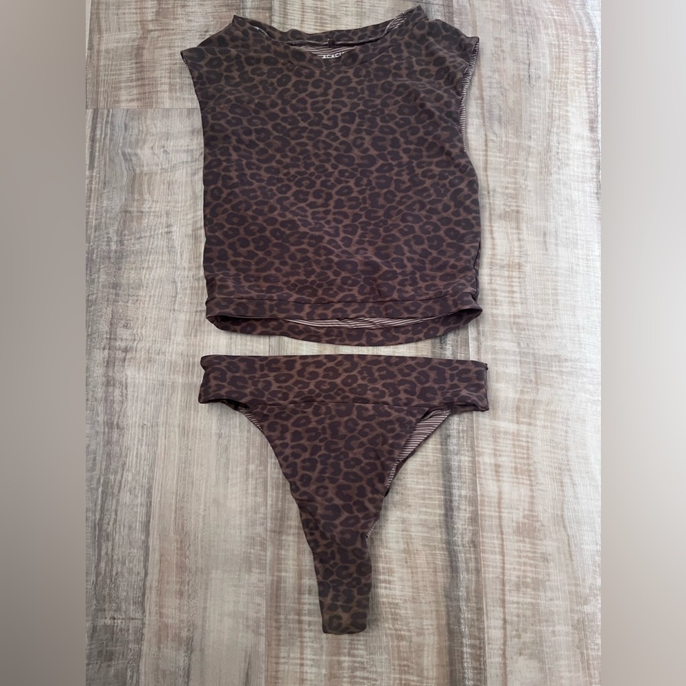 Acacia Swim Set, L, Costa Top & Mateo Bottom in Javan